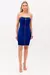 Vestido Curto Liso Com Zíper Frontal - comprar online