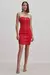 Vestido Curto Liso Com Zíper Frontal - comprar online