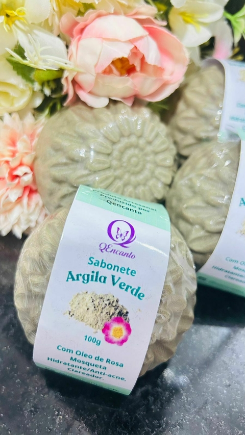 Sabonete Argila Verde - Clareador - comprar online