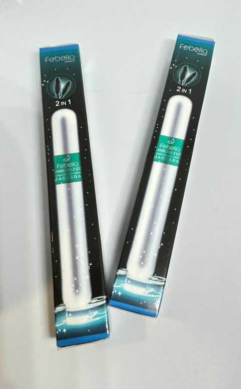 Mascara de Cílios 2 em 1 - FEBELLA