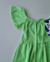 Vestido Mídi Infantil Menina Cotton- Verde Limão - Marlan na internet