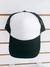 Gorra Negra Frente blanco red Negra