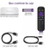 Convertidor Roku Premiere 4k Hdr Streaming + Control Remoto Color Negro en internet