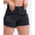 Short negro con rotura
