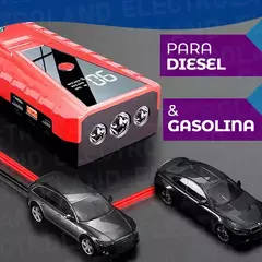 ARRANCADOR PORTATIL CARGADOR BATERIA AUTO LUZ LED USB - SoLoMomentos
