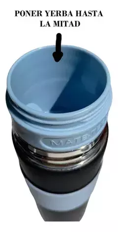 TERMO MATE LISTO TERERÉ AUTOCEBANTE ACERO INOXIDABLE - SoLoMomentos