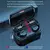 Fone TWS M10 Wireless Bluetooth 5.1 In-Ear Headphones, Display LED, Caixa de Carregam