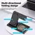 Carregador sem fio 3 em 1, suporte e almofada compatível com iPhone e Samsung - comprar online