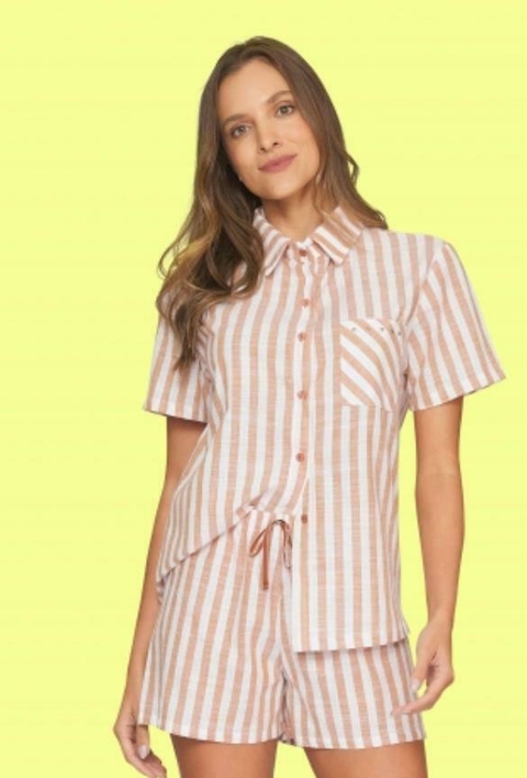 Pijama Aberto Short Doll T Golden West