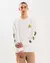 Remera Zelva X Eje Blanca en internet