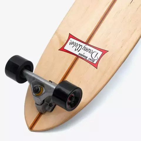 Surfskate Dewey Weber Color Madera - Woodoo