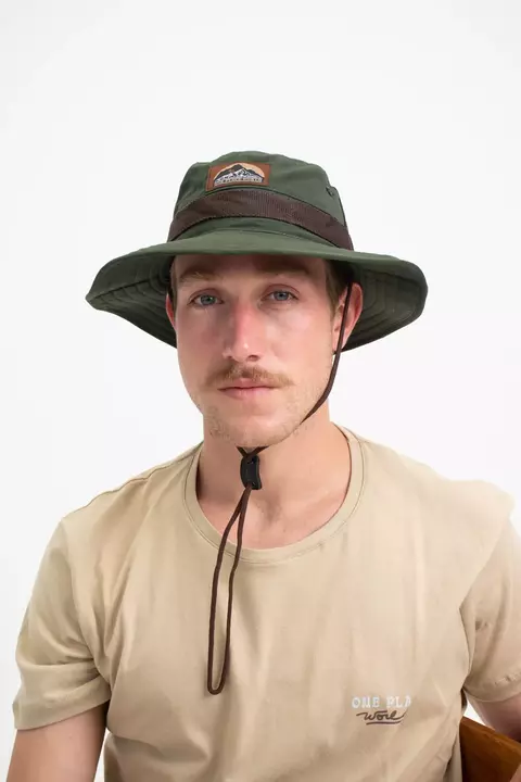Sombrero Australiano Rip Stop Verde - One Place