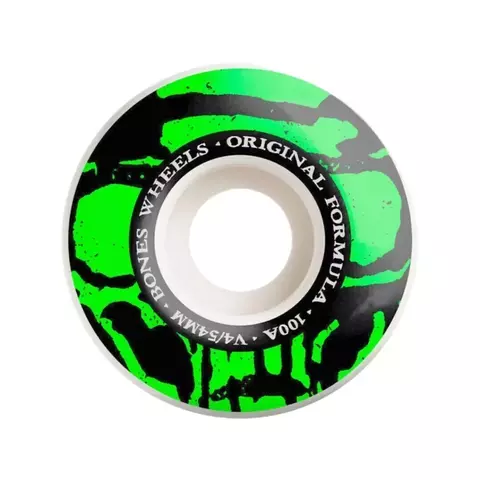 Ruedas de skate BONES MUMMY SKULLS 54 V5 SIDECUT OG FORMULA