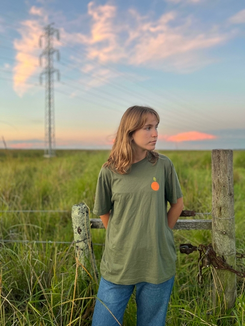 Remera Musgo - Orange