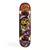 Skate Completo Woodoo Tatu Wizzard Ruedas Blancas Rulemanes Amarillo