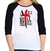 Kit 10 Camisa Raglan Manga 3/4 Feminina Estampada