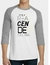 kit C/ 10 Camisa masculina raglan 3/4 cinza/branco - comprar online