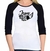 Kit 10 Camisa Raglan Manga 3/4 Feminina Estampada - loja online