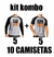 Kit Camisetas raglan longa+curta 5+5 FRETE GRÁTIS