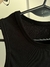 Musculosa básica negra - Gumo showroom