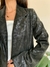 Blazer cuerina negro - comprar online