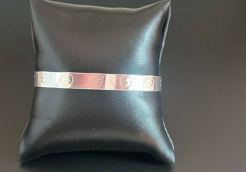 Bracelete Liso Estampado