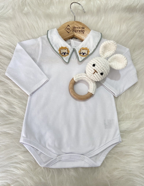 Body Leãozinho - Verde Maré