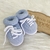 Sapatinho Tricô Cadarço Branco - comprar online