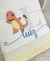 Toalha Banho Branca – Personalizada Charmander + Nome