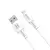 Cabo Hrebos Micro USB V8 1 Metro Turbo Branco HS-40 - Estrela Shopping