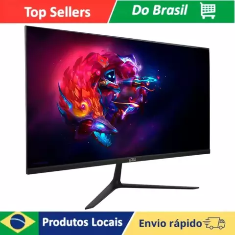 Monitor Curvo 23.8'' Polegadas Full HD 100hz 3ms LED Aitek HD-MI VGA Resolução 1920 x 1080