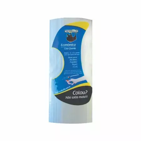 Cola Quente Bastão Grosso 11,2 mm - 1 kg Transparente