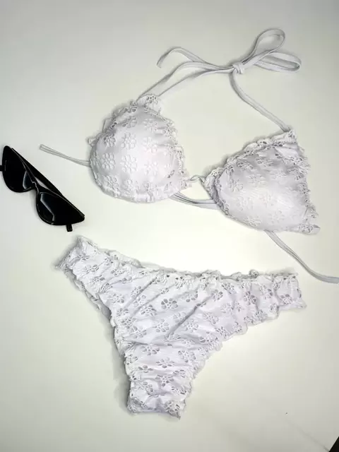 Biquíni Feminino de Laise Sara Ref. 562 Cor:Amarelo;Tamanho:GG