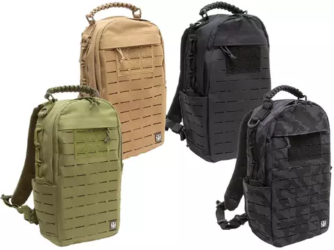 Mochila Tática EDC Lite Pack EVO Tactical em Nylon 600D Com Sistema MOLLE Com Tecnologia Laser Cut