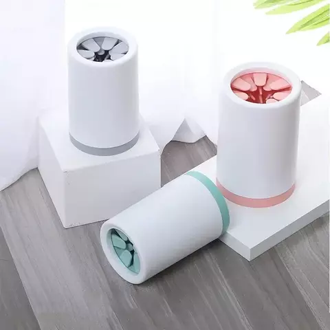 1 pçs pet pé lavadora copo de silicone macio pé copo gato pé limpeza balde cão pata limpador copo manual rápido pés lavagem mais limpo