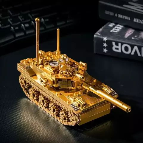 Novo 336 pçs militar 85 tanque de batalha principal blocos de construção ww2 soldado do exército figuras tijolos brinquedos educativos para crianças menino presente