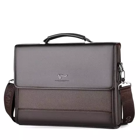 Bolsas masculinas de couro pu, maleta tote de negócios, bolsa de ombro para homens, bolsa para laptop de marca 2025, organizador para documentos