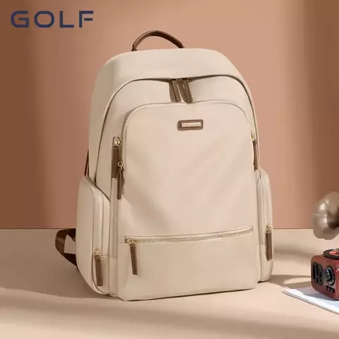 Golf2023 nova mochila feminina moda contraste cor computador mochila lazer viajando saco escolar feminino estudantes universitários