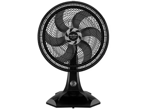 Ventilador de Mesa Britânia BVT301 30cm 6 Pás 3 Velocidades Preto - 220V
