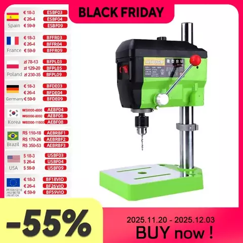 ALLSOME BG-5168E 680W Furadeira Mini Furadeira Elétrica