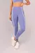 Calça Legging com Chapados (Azul Periwinkle / Branco) - Rope oficial
