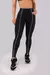 Calça Legging (Preto / Off-White)