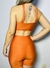 conjunto Top e short laranja - Rope oficial