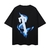 Camiseta Trapstar blue fire black/white - loja online