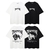 Camiseta Trapstar Panthera black/white