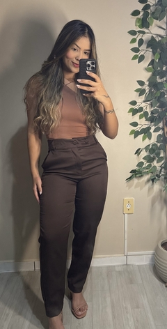 Calça marrom - comprar online
