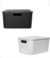 Canasto Plastico Ratan XL