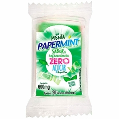 Papermint Lâminas Refrescantes Comestíveis Zero Açucar 600mg - Amor e Fetiches