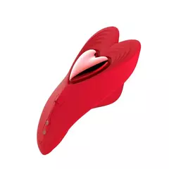 Vibrador de Calcinha com Imã Formato de Coração via Aplicativo - loja online