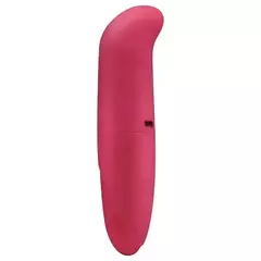 Vibrador ponto G em ABS com textura aveludada na internet